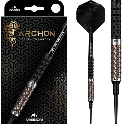 Mission Archon Darts Soft Tip 97.5% Black Bronze PVD