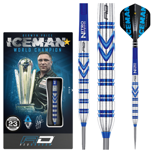 Red Dragon Gerwyn Price Blue 90% Steeldarts