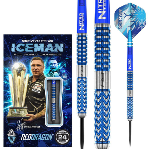 Red Dragon Gerwyn Price Glacier Steeldarts