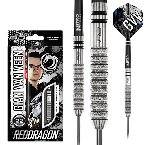 Red Dragon Gian Van Veen Tour Edition Steeldarts