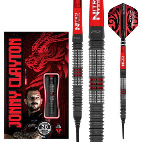 Red Dragon Jonny Clayton Hiraeth 90% Tungsten Softdarts