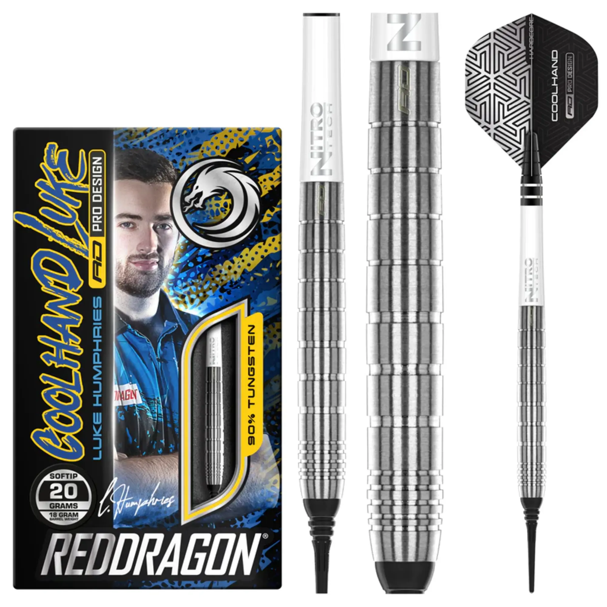 Luke Humphries TX1 90% Tungsten Softdarts