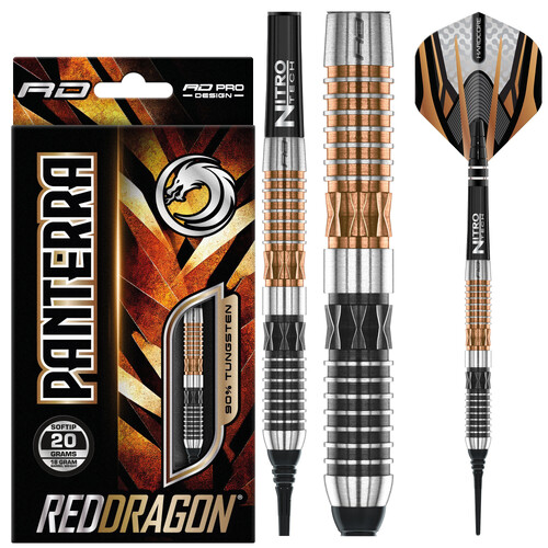 Red Dragon Panterra 90% Tungsten Softdarts