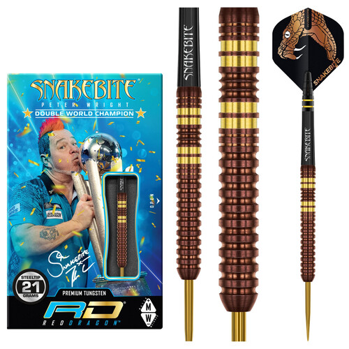 Red Dragon Peter Wright Copper Fusion Steeldarts