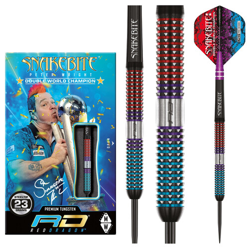 Red Dragon Peter Wright Snakebite Spirit Steeldarts