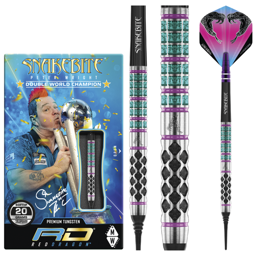 Peter Wright Supa Venom 90% Tungsten Softdarts