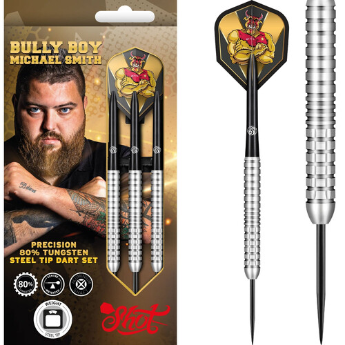 Shot Michael Smith Darts Steel Tip Tungsten Bully Boy Precision