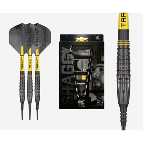 Target Scott Williams Shaggy Black Softdarts