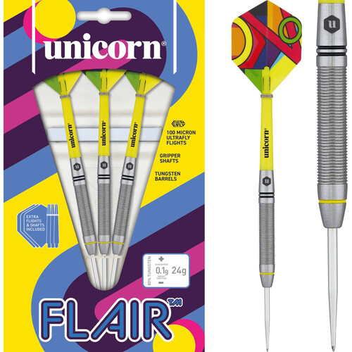 Unicorn Flair Darts Steel Tip Style 5 Micro Grip