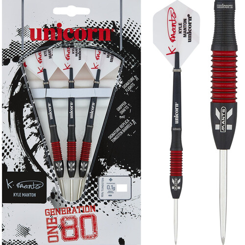 Unicorn Kyle Manton Darts Steel Tip Generation 180 Phase 2
