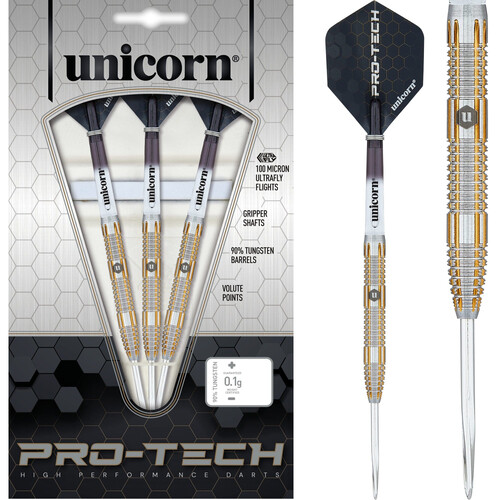 Unicorn Protech Darts Style 4 Steel Tip Gold Ring