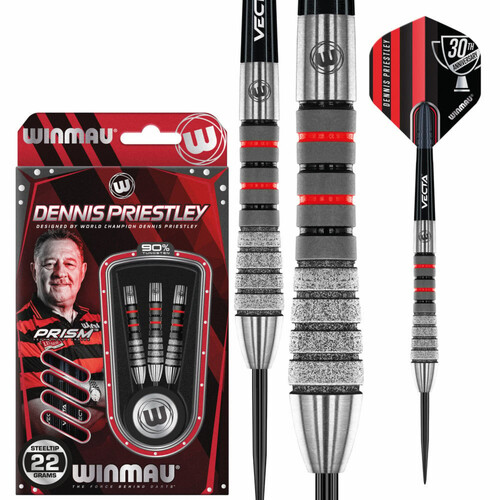Winmau Dennis Priestley Diamond 3-Zero Steeldarts