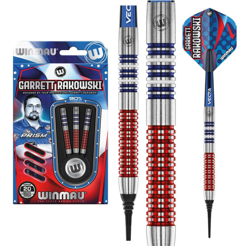 Winmau Garrett Rakowski 90% Softdarts