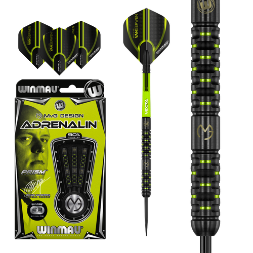 Winmau Michael Van Gerwen MvG Adrenalin Steeldarts